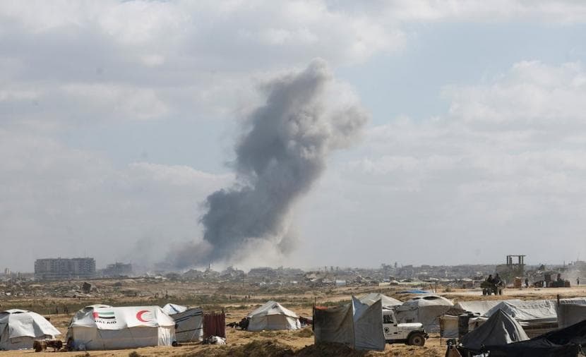 Casualties in Israeli shelling west of Gaza