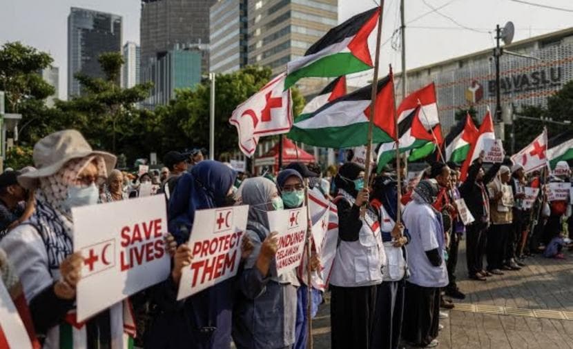 تضامن في باكستان مع غزة في ذكرى أكتوبر