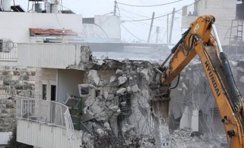 Occupation Ends House Demolition in Al-Tur