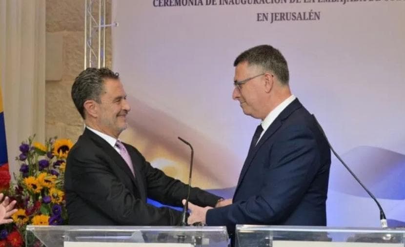 Foreign Ministry criticizes Colombia's Jerusalem embassy