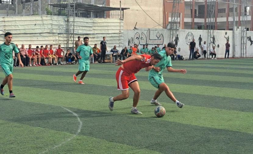 مباريات كأس الألف شهيد في غزة تستمر