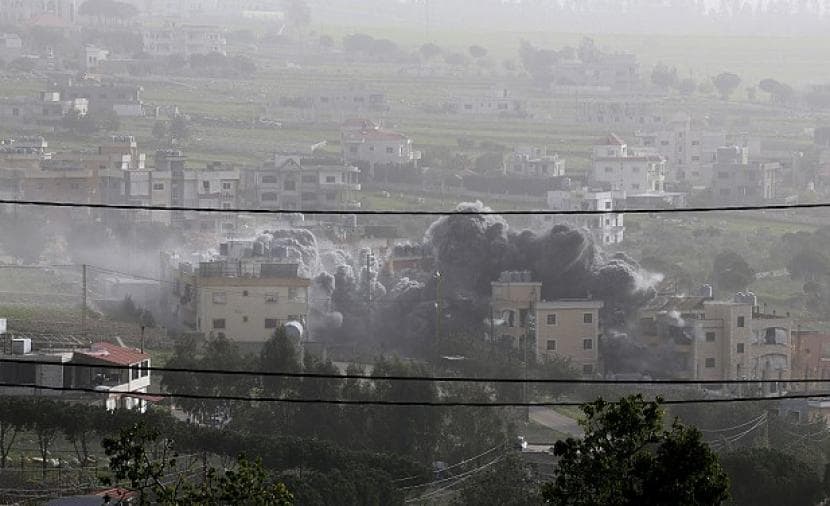 Israeli Shelling and Airstrikes in Lebanon