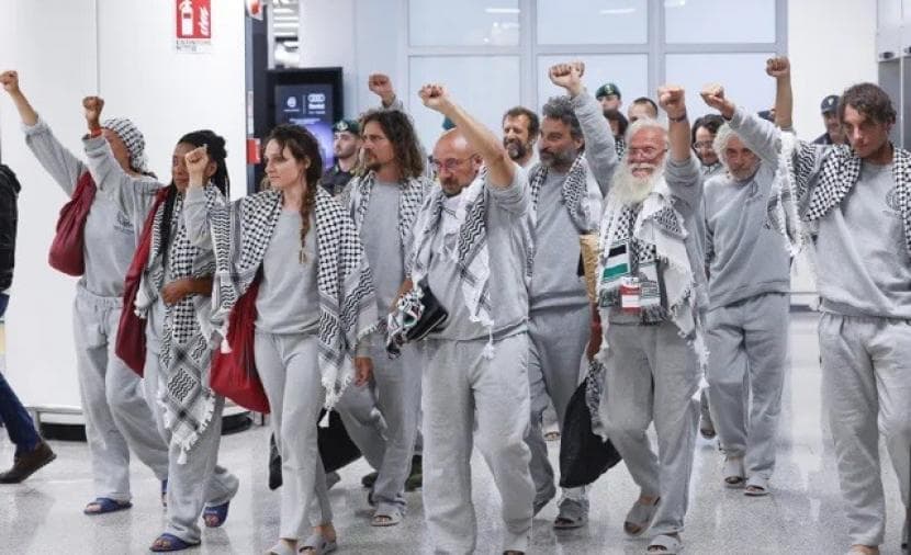 إيطاليا تحقق مع مسؤولين إسرائيليين بشأن انتهاكات أسطول الصمود
