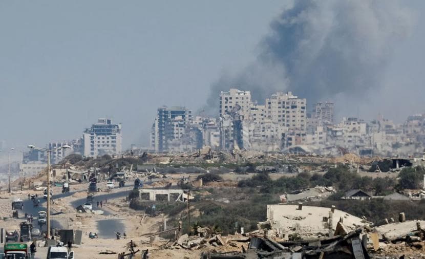 قتلى وجرحى في هجوم إسرائيلي بغزة