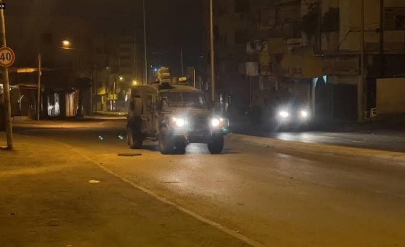 Occupation forces conduct raids east of Tulkarm
