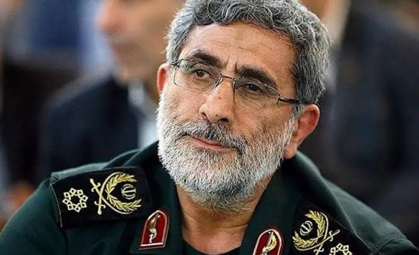 Qaani affirms Iran's lasting pledge to support Palestine