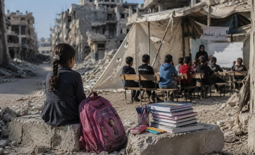 حماية تطالب بحماية المدرسين في غزة