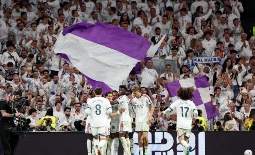 ريال مدريد يفوز على إشبيلية بأربعة