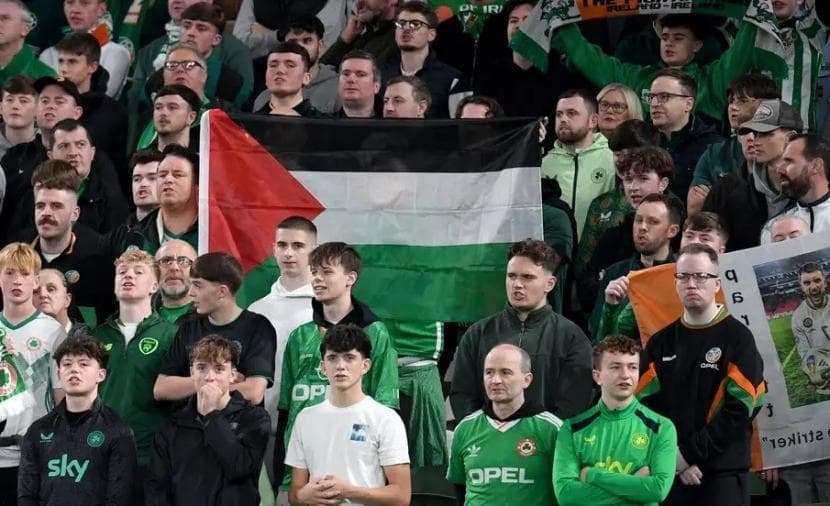إيقاف مباراة في دوري الأمم دعمًا لفلسطين