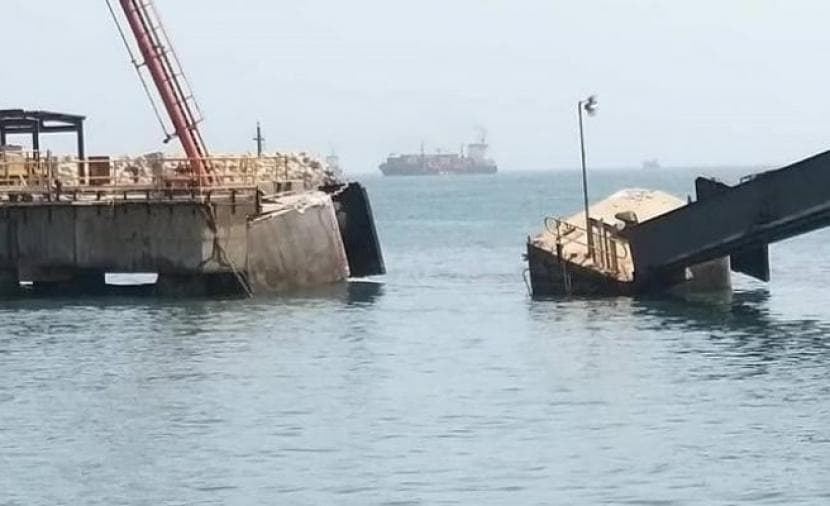 Oil tanker strikes mine in Hormuz