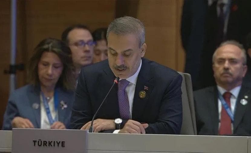 فيدان يؤكد أن حل فلسطين يتطلب دولة بالقدس