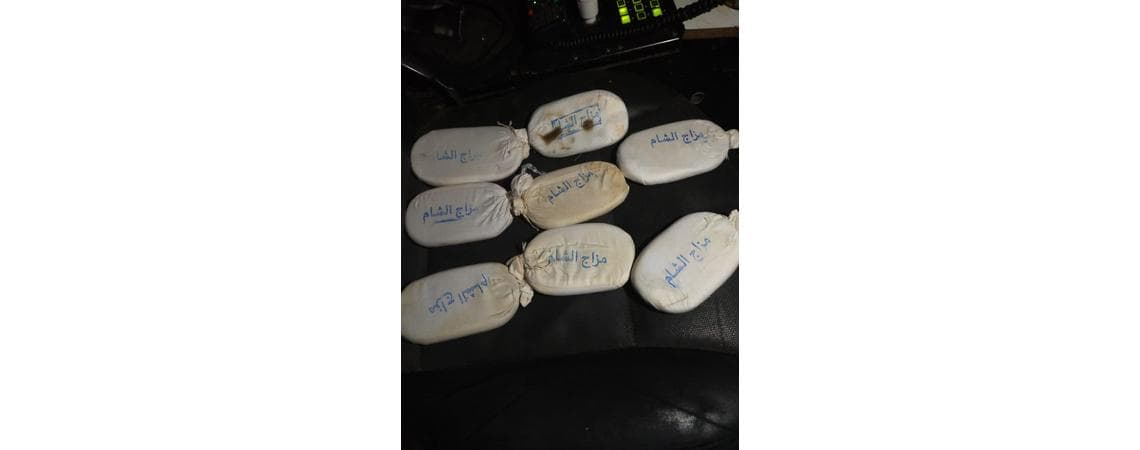 Drug smuggling towards Jordan stopped