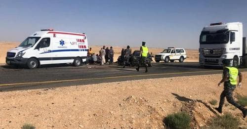 وفاة 3 شباب في حادث على الصحراوي