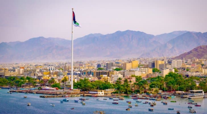 Explosions in Aqaba and Eilat After Iranian Rocket Defense