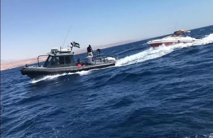Navy and Royal Boats aid tourists in Aqaba