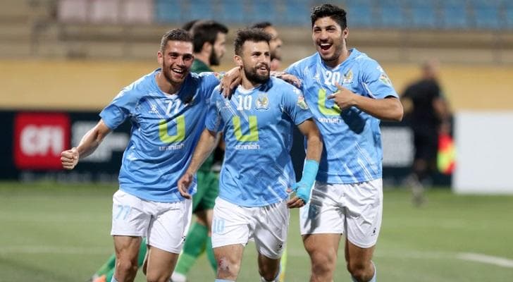 الفيصلي يتفوق على الرمثا بأربعة أهداف