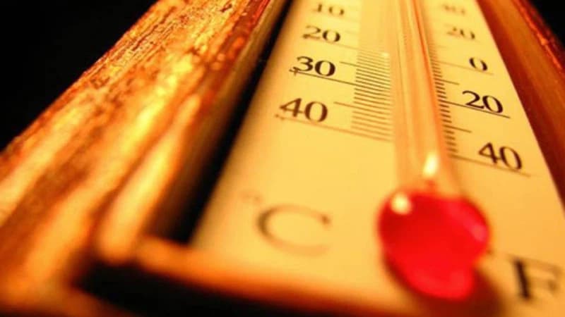 Blue hits Jordan's high at 45.1°C