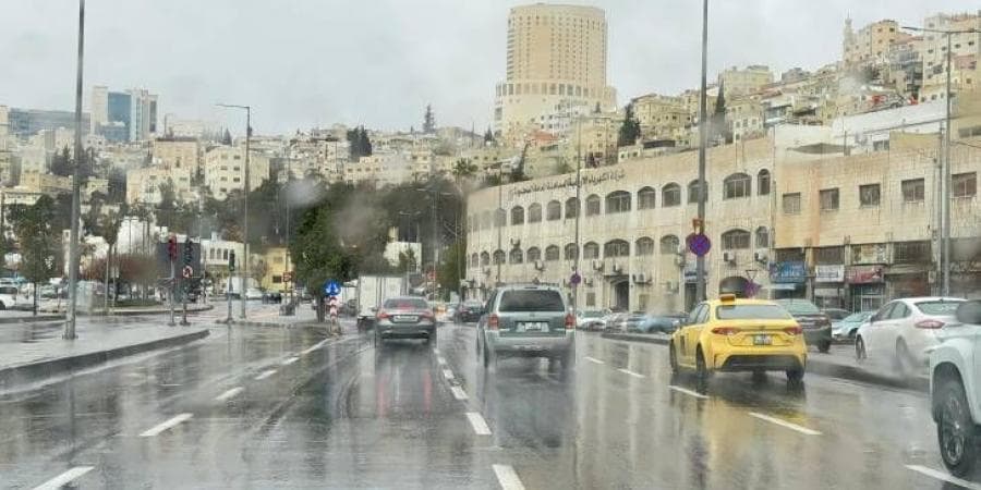 Traffic warns of slip risks during rain