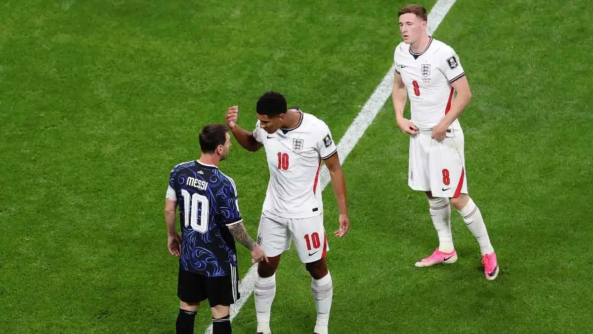 Bellingham Reveals the Cause of His Altercation with Messi in Argentina vs. England Match