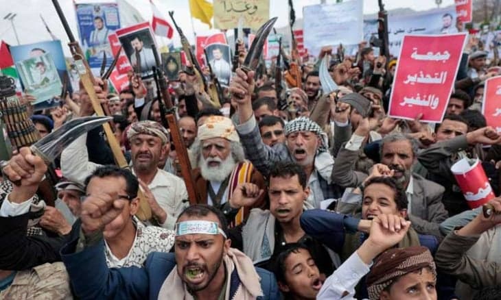 Houthis claim missile attack on Saudi Arabia