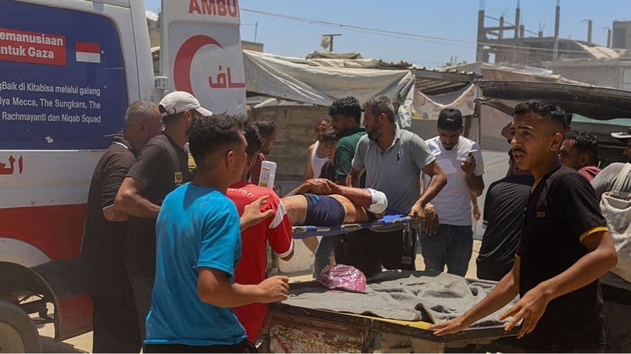 قصف إسرائيلي يوقع شهداء ومصابين في جباليا