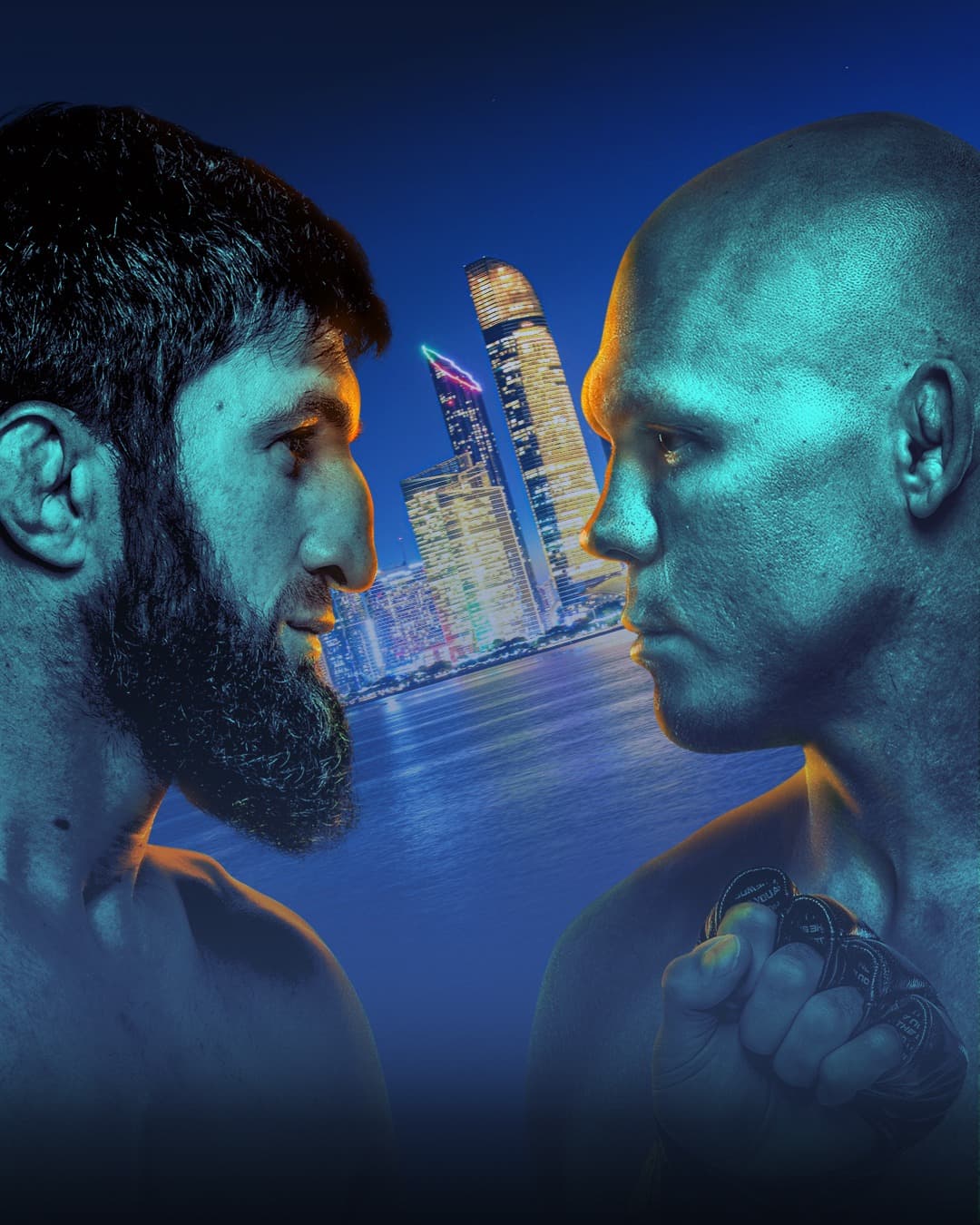 أنكالايف وغوسكوف يتصدران UFC في أبوظبي