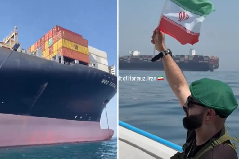 Iran Seizes Major U.S. Ship in Hormuz