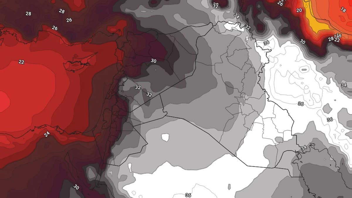 القبة الحرارية قرب بلاد الشام وقتها