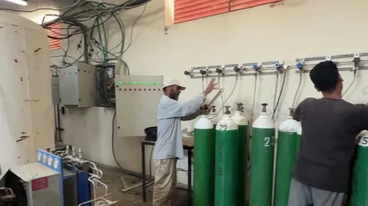 أزمة الأكسجين توقف مستشفيات غزة