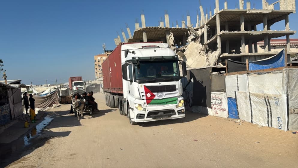 Reinforcements and supplies arrive at Jordanian hospital in Khan Younis