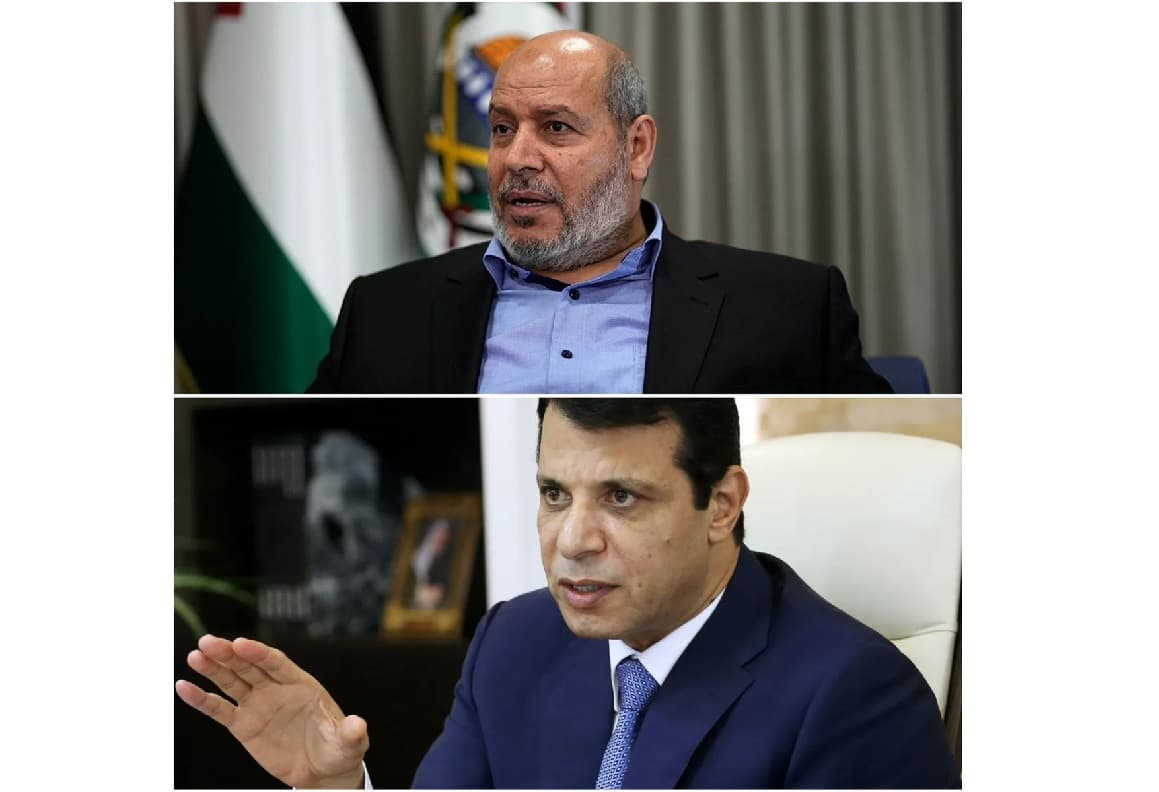 خليل الحية يناقش مع دحلان تطبيق المرحلة الثانية من اتفاق غزة