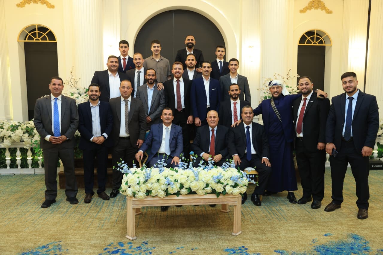 Dr. Al-Abdallat Celebrates Son Fadel's Wedding