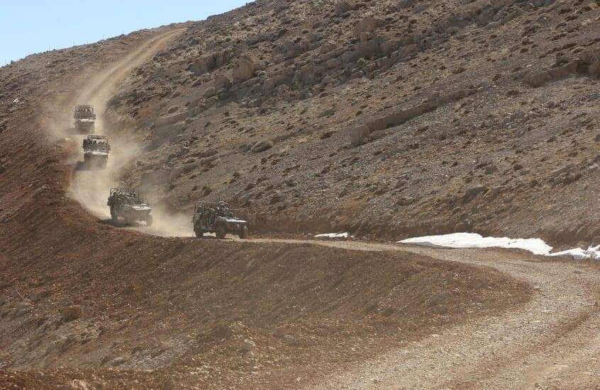 جيش الاحتلال يعلن عن حادثة في جبل الشيخ
