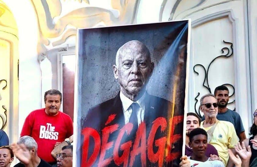 Tunisia protests against Kais Saied