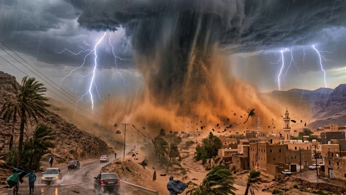 Storms and floods affect 9 Arab nations