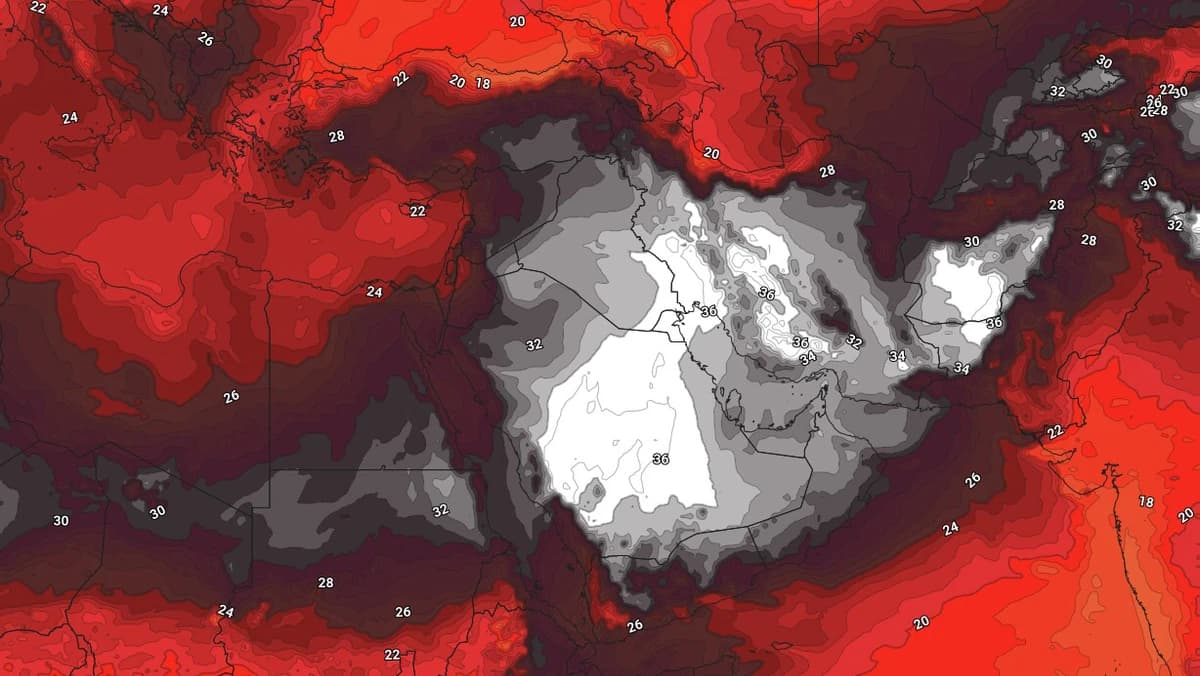 درجات حرارة عالية تضرب 8 دول عربية