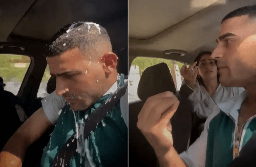 سر رفض شربها البيرة في فيديو مصر
