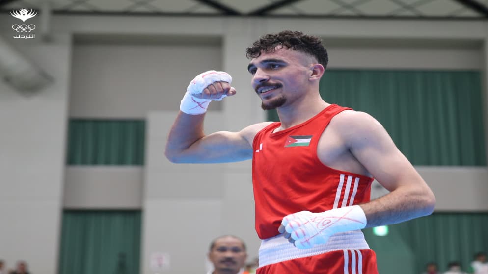 حذيفة عشيش يتأهل لربع ناغويا 2026