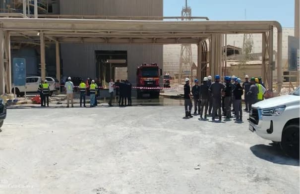 سبب تسرب غاز الأمونيا في العقبة