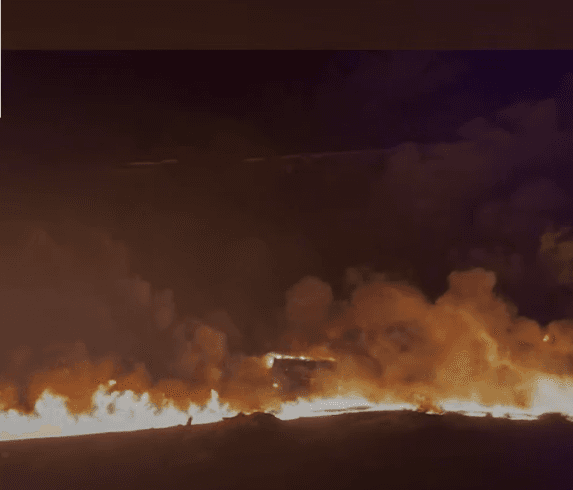 Tank truck carrying flammable materials overturns on Negev road