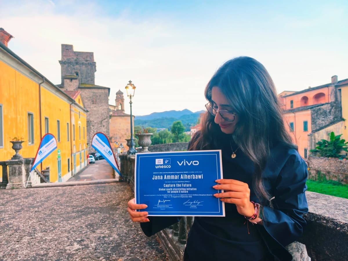 Jana Al-Harbawi Achieves Second Globally in Visual Storytelling