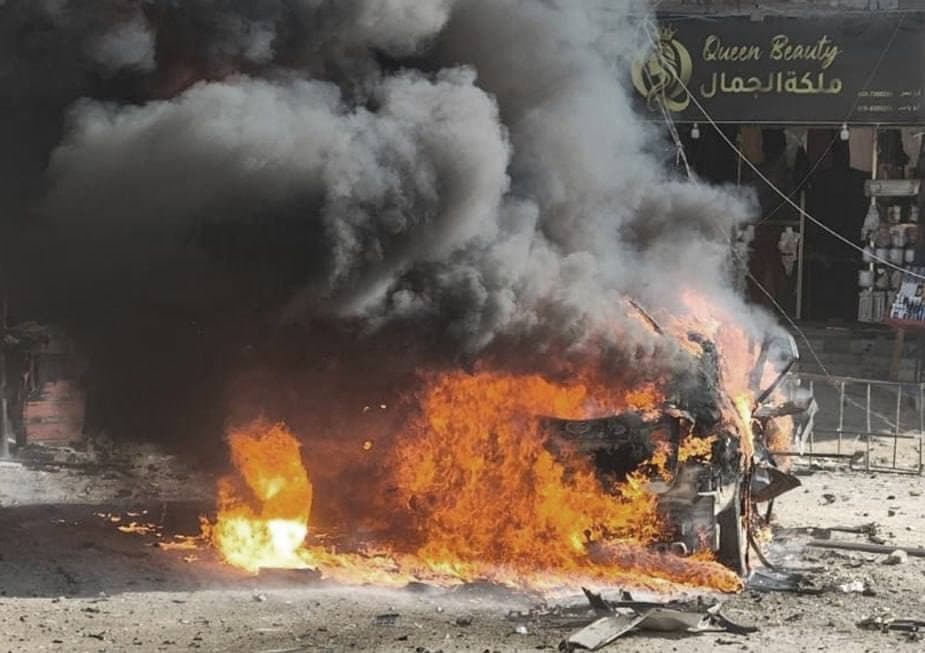 إصابات بقصف إسرائيلي على مركبة شمال غزة