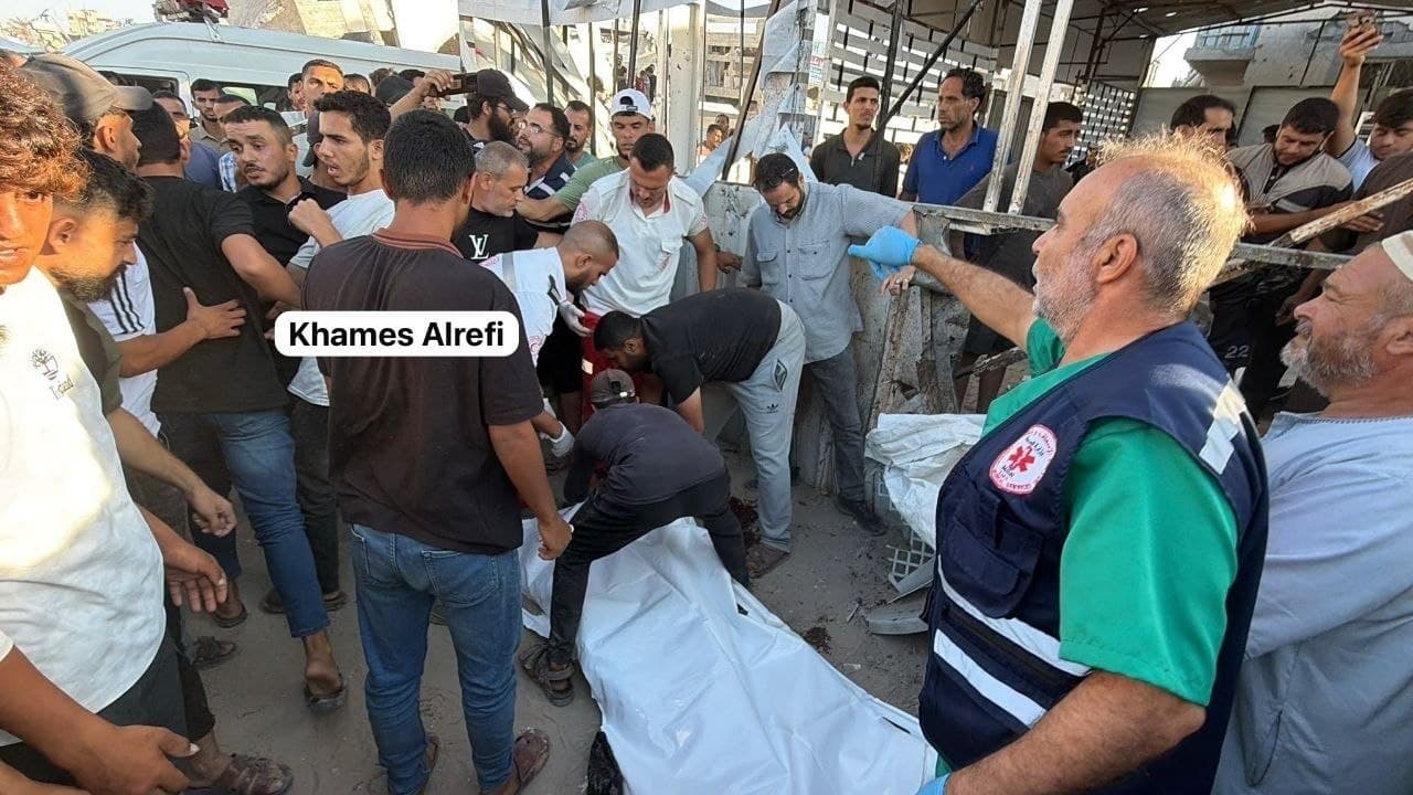 Civilians Injured and Killed in Gaza Attack
