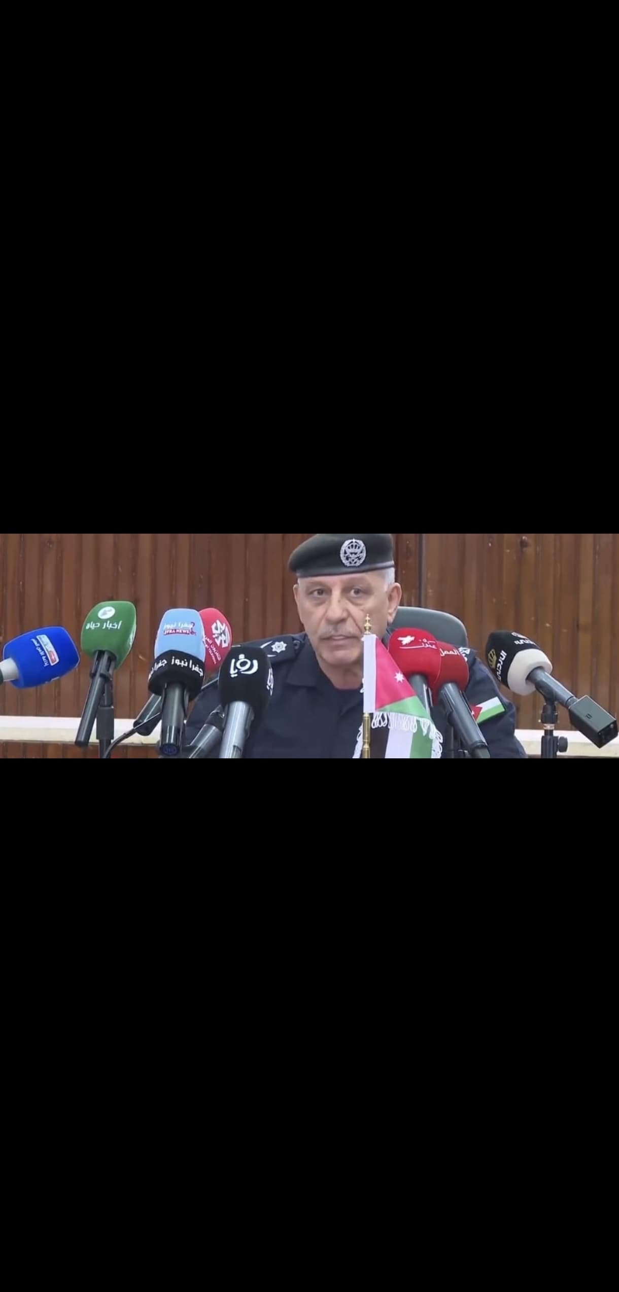 مدير الأمن العام يعلن وفاة سبعة في حادث الكرك