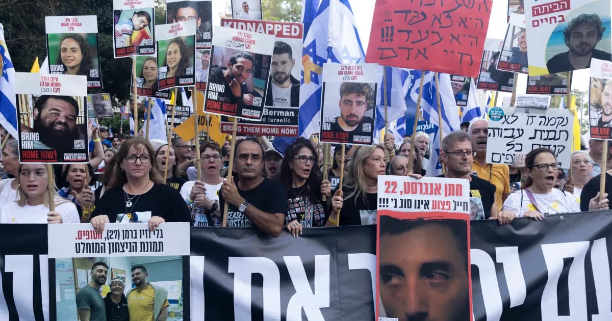 Tel Aviv, Jerusalem mark October 7th protests