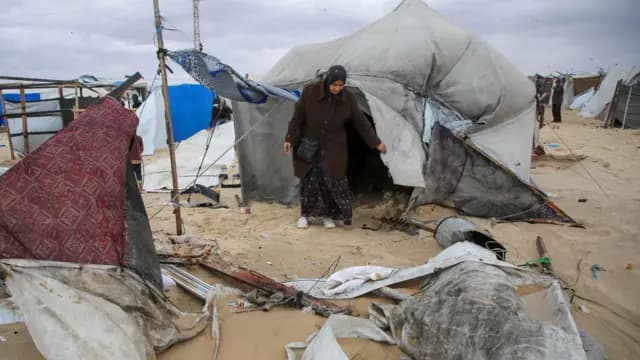 Gaza residents face winter shelter needs