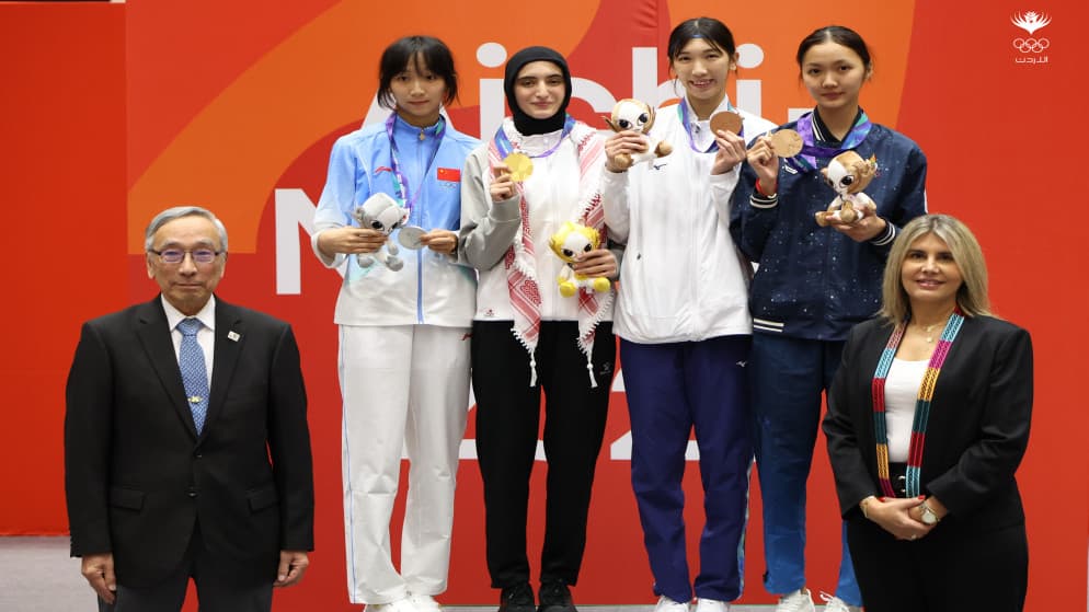 Jordan's best medal haul at Nagoya