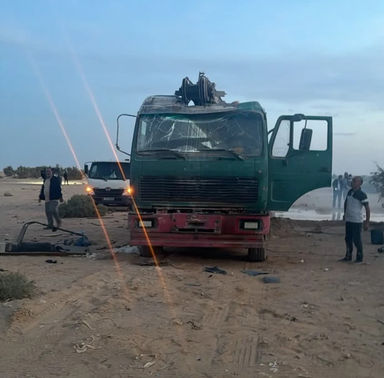 Bulldozer Confiscated for Illegal Well in Al-Jafr