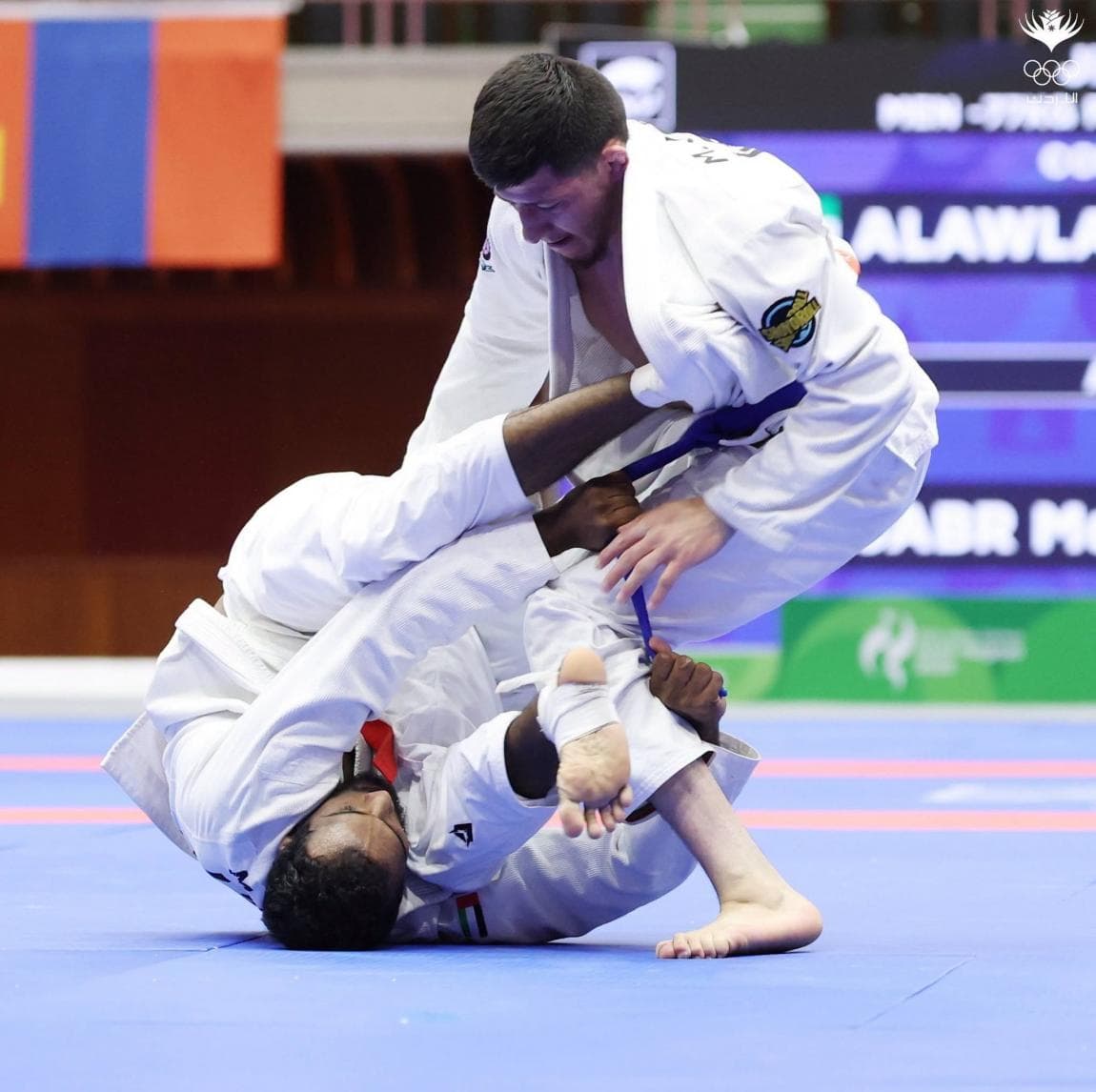 Mahmoud Jaber earns silver in jujitsu at Nagoya Asian Games