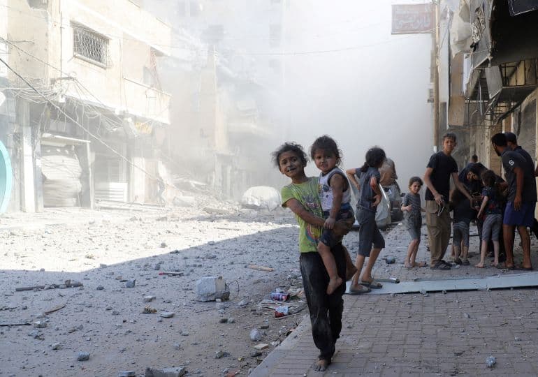 Israeli shelling targets Gaza Area